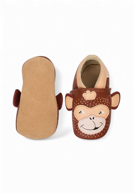 Scarpa baby pelle LAIT ET MIEL | SIN01MONKEY